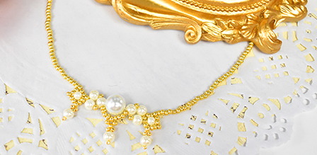 Beadpark DIY Elegant Beaded Necklace